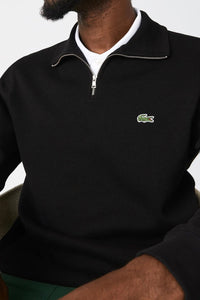 Thumbnail for Lacoste - Cotton Sweatshirt With a Stand-up Zipper