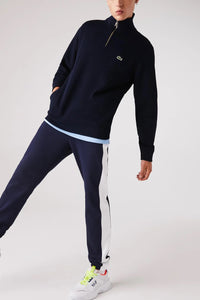 Thumbnail for Lacoste - Cotton Sweatshirt With a Stand-up Zipper