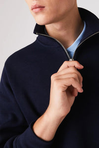 Thumbnail for Lacoste - Cotton Sweatshirt With a Stand-up Zipper