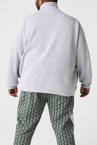 Thumbnail for Lacoste - Cotton Sweatshirt With a Stand-up Zipper