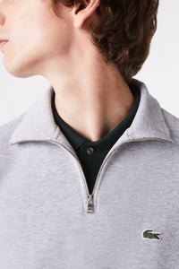 Thumbnail for Lacoste - Cotton Sweatshirt With a Stand-up Zipper