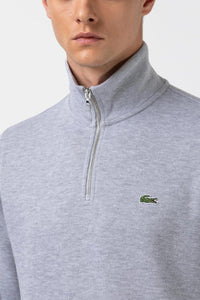 Thumbnail for Lacoste - Cotton Sweatshirt With a Stand-up Zipper