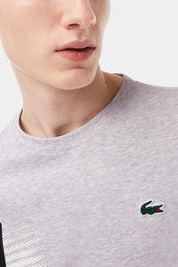 Thumbnail for Lacoste - Men’s Lacoste Sport Regular Fit T-shirt With Contrast Branding