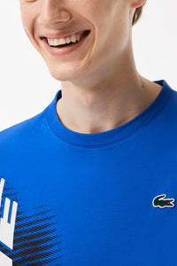 Thumbnail for Lacoste - Men’s Lacoste Sport Regular Fit T-shirt With Contrast Branding