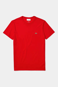 Thumbnail for Lacoste Crew Neck Pima Cotton Jersey T-shirt