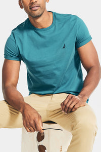 Thumbnail for Nautica - Solid Short Sleeve Round neck Tee T-Shirt