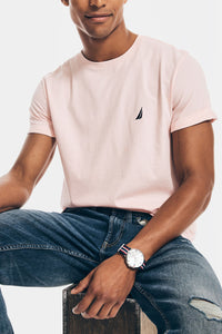 Thumbnail for Nautica - Solid Short Sleeve Round neck Tee T-Shirt