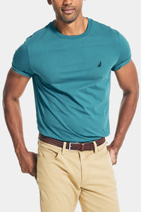 Thumbnail for Nautica - Solid Short Sleeve Round neck Tee T-Shirt