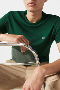 Thumbnail for Lacoste Crew Neck Pima Cotton Jersey T-shirt