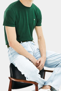 Thumbnail for Lacoste Crew Neck Pima Cotton Jersey T-shirt