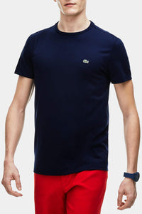 Thumbnail for Lacoste Crew Neck Pima Cotton Jersey T-shirt