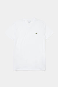Thumbnail for Lacoste V-neck Pima Cotton Jersey T-shirt