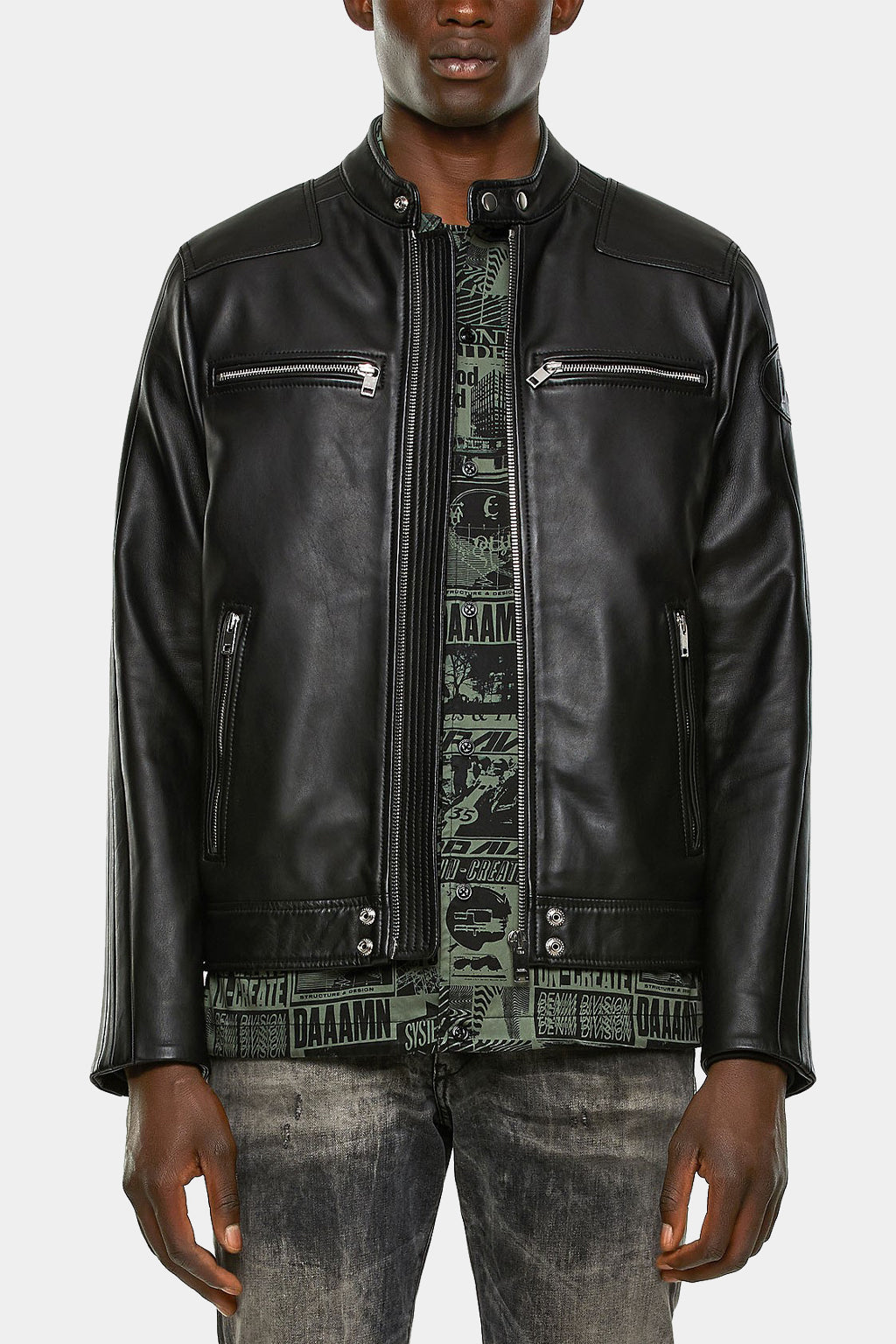 Diesel - Men's Leather Jacket