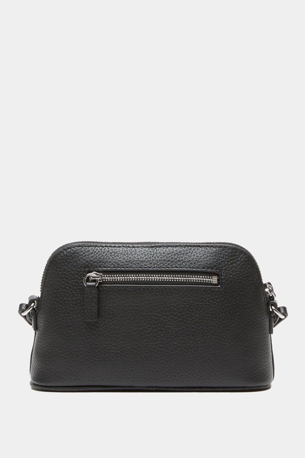 Lacoste - Grained Leather Dome Crossover Bag