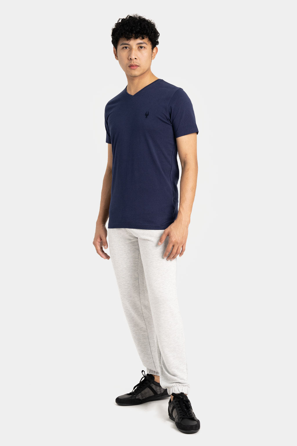 Bianco & Nero - Men's V-neck T-Shirt