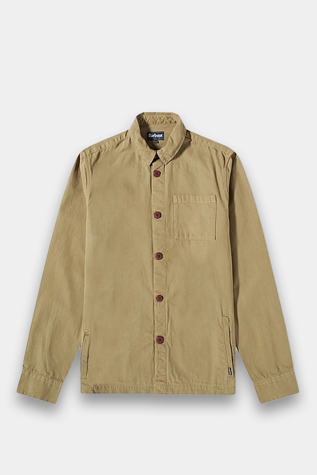 Barbour - Washed Overshirt Olive