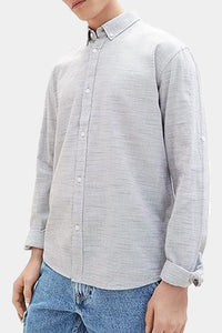 Thumbnail for Tom Tailor - Men's Long-sleeved Polo Textured