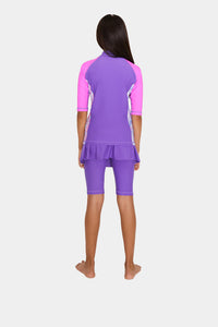 Thumbnail for Coega - Girls Youth Skirted Swim Suit - Two Piece