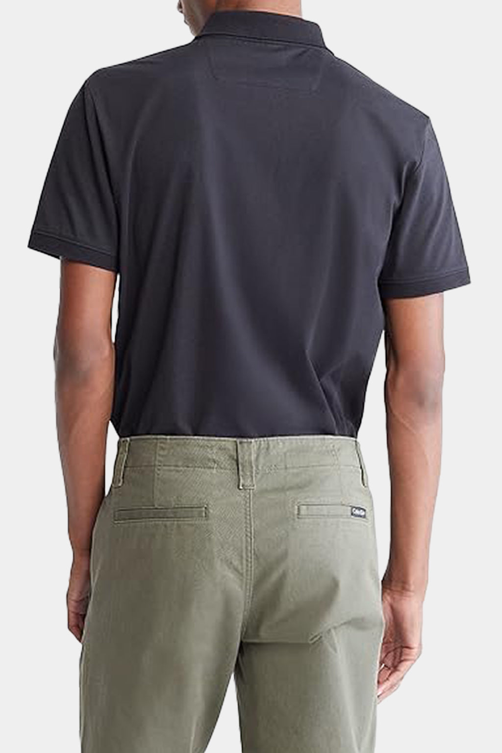 Calvin Klein - Men's Smooth cotton polo t-shirt