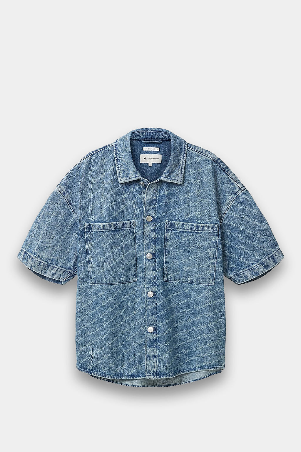 Tom Tailor - Denim Shirt With Lettering