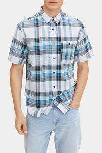 Thumbnail for Tom Tailor - Men's Checked Short-sleeved Shirt