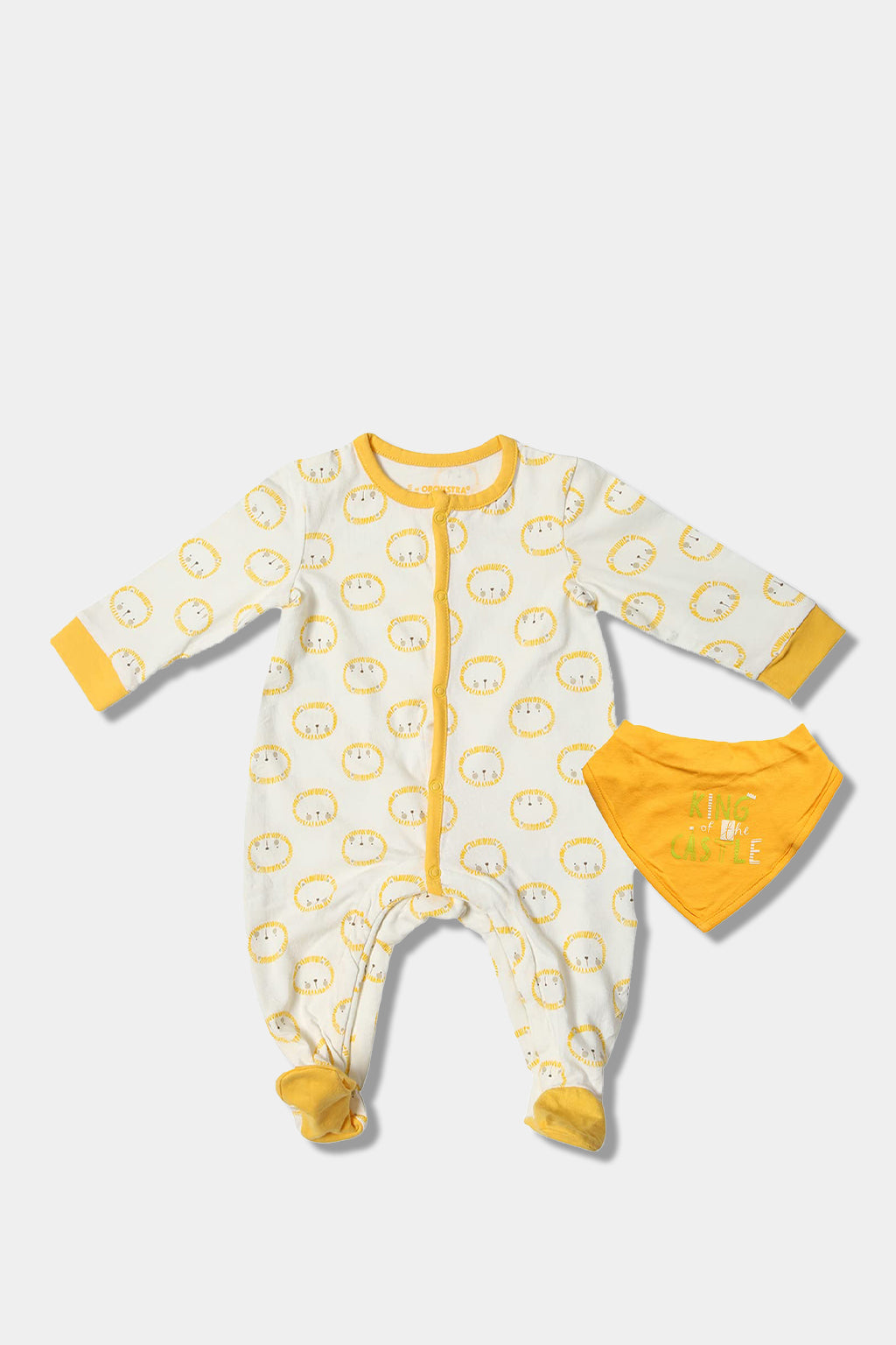 Orchestra Bebe - Little Peaches Baby Sleepsuit