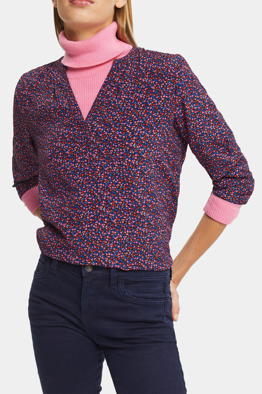 Esprit - Patterned Blouse, Lenzing™ Ecovero™