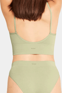 Thumbnail for Boody - Women's Lyolyte Ribbed Low Back Bra