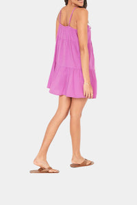 Thumbnail for Old Navy - Tiered Clip-Dot Mini Cami Swing Dress