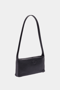 Thumbnail for Lacoste - Small City Court Grain Leather Hobo Bag