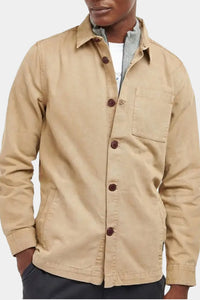 Thumbnail for Barbour - Washed Overshirt Brown