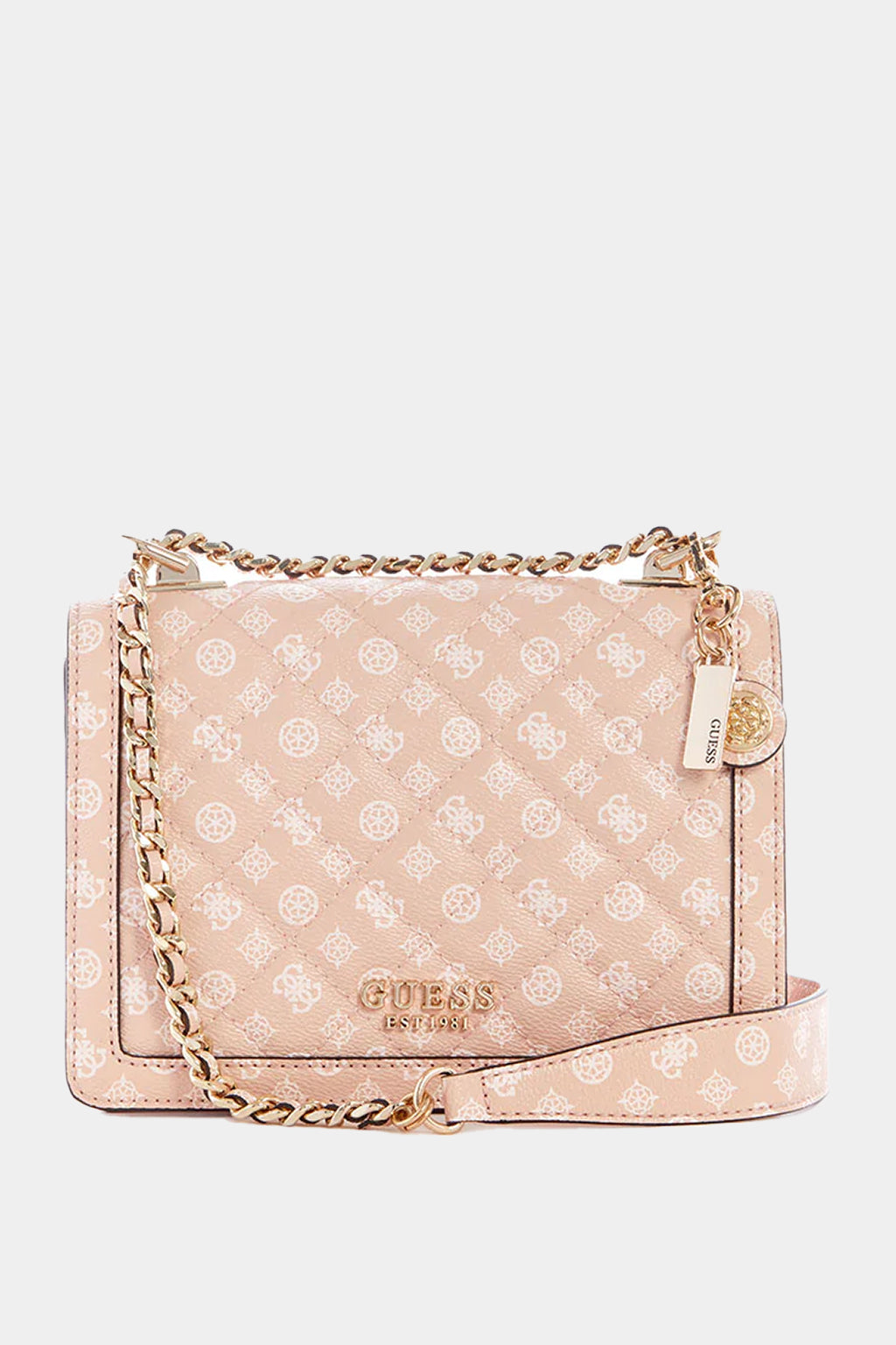 Guess - Rose Pink Abey Convertible Crossbody Bag