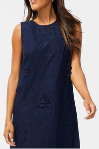 Thumbnail for Chico's - L.maxi Dress Sleeveless 3d Flower