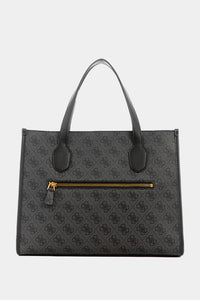 Thumbnail for Guess - Coal Logo Silvana Small Tote Bag