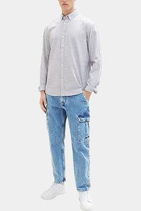 Thumbnail for Tom Tailor - Men's Long-sleeved Polo Textured
