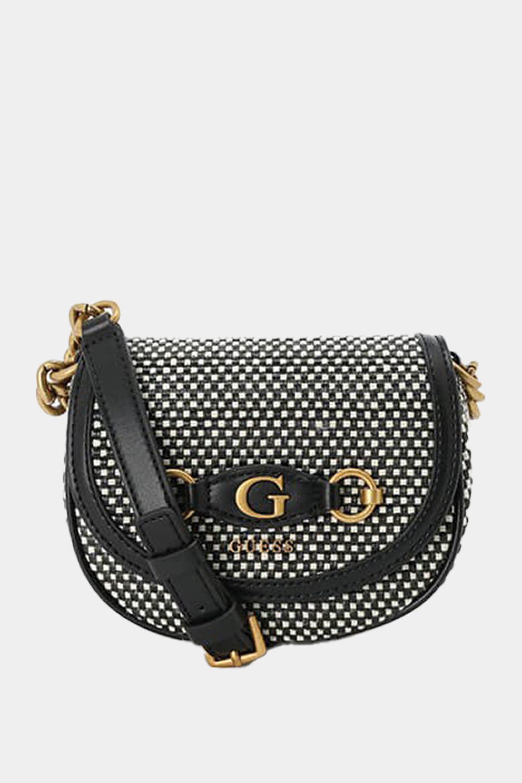 Guess - Izzy Raffia Mini Crossbody