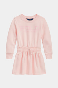 Thumbnail for Polo Ralph Lauren - Little Girl's Logo Fleece Fit-&-Flare Dress