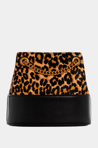 Thumbnail for Guess - Leopard Iseline Bucket Bag