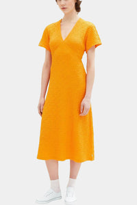 Thumbnail for Tom Tailor - Crinkle Midi Dress