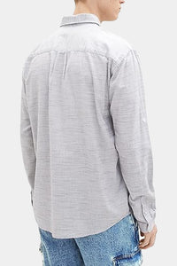 Thumbnail for Tom Tailor - Men's Long-sleeved Polo Textured