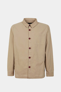 Thumbnail for Barbour - Washed Overshirt Brown