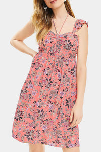 Thumbnail for Loft - Country Garden Ruffle Halter Dress