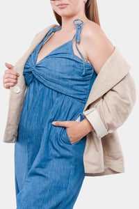 Thumbnail for Old Navy - Tie strap Twist front Jumpsuit For Women
