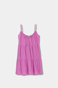 Thumbnail for Old Navy - Tiered Clip-Dot Mini Cami Swing Dress