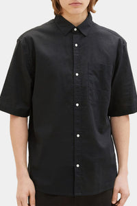 Thumbnail for Tom Tailor - Men's Shirt With Short Sleeves Black