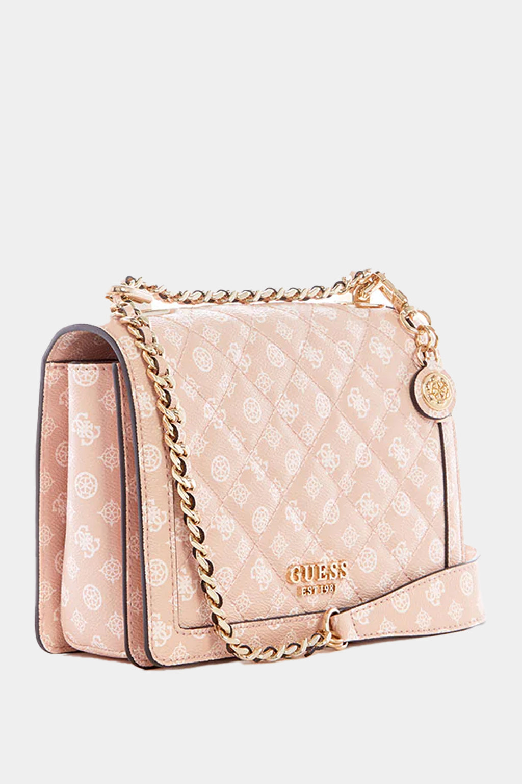 Guess - Rose Pink Abey Convertible Crossbody Bag