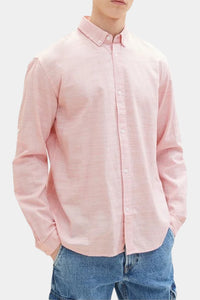 Thumbnail for Tom Tailor - Men's Long-sleeved Polo Textured