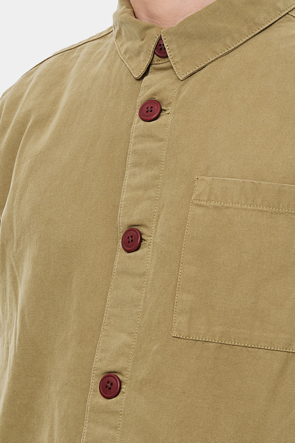 Barbour - Washed Overshirt Olive