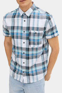 Thumbnail for Tom Tailor - Men's Checked Short-sleeved Shirt