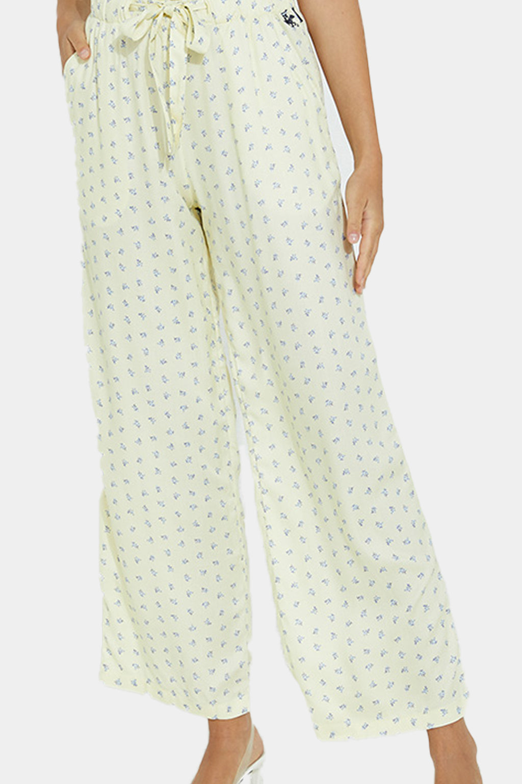Beverly Hills Polo Club -  Printed Paper Bag Pants